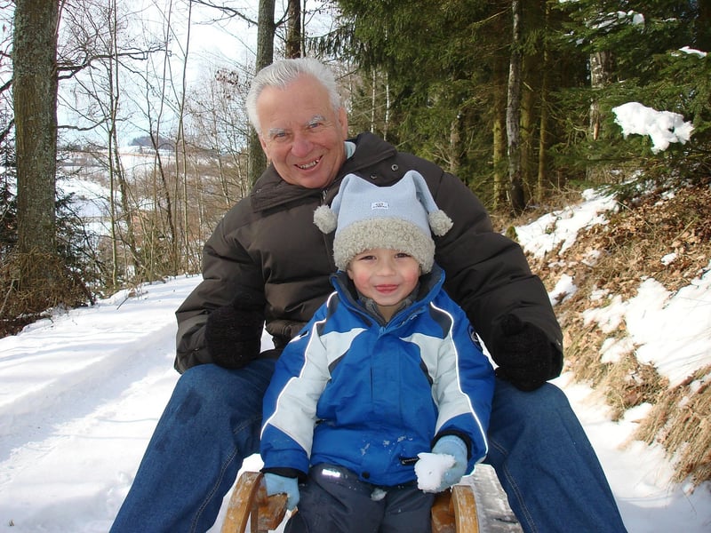 Grandfather Grandson